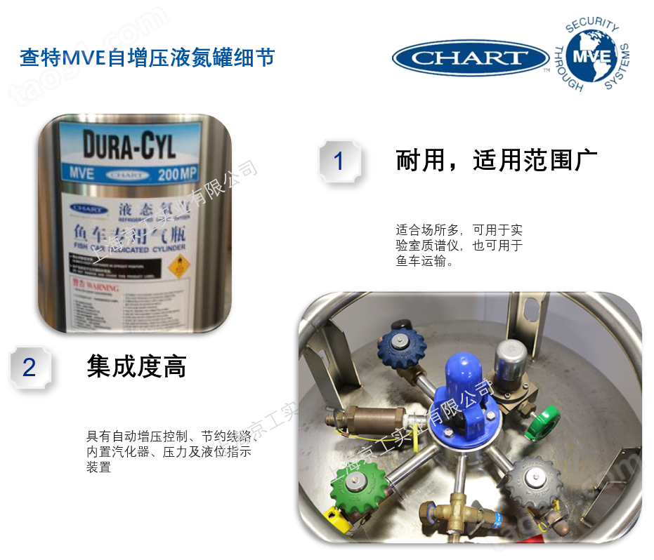 查特MVE自增压液氮罐细节