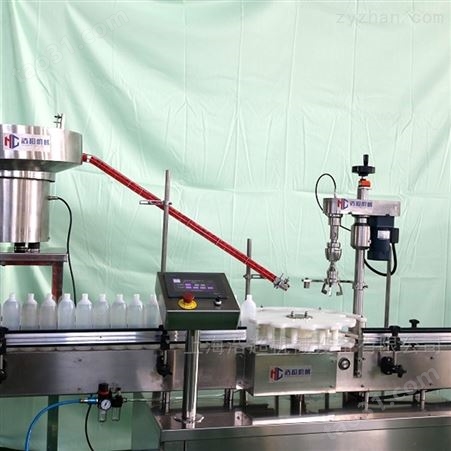 浩超机械生产消毒液灌装机