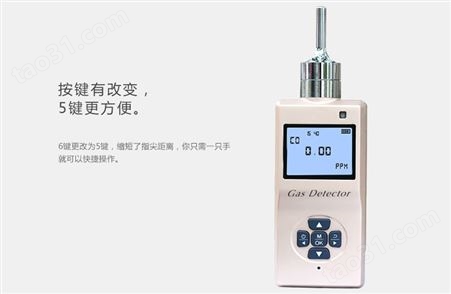 一氧化氮气体检测仪NO泵吸便携一氧化氮浓度探测报警器
