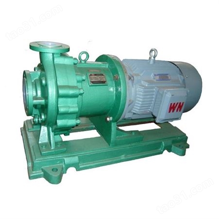 氟塑料磁力泵IMD80-65-120F化工泵 耐酸耐碱防腐泵