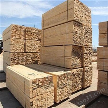 建筑木方价格进口建筑木方供应_呈果木业
