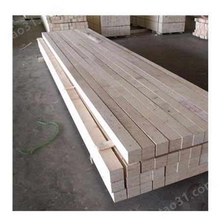 呈果建筑工程木方批发 12x12耐磨辐射松工程木方加工定制