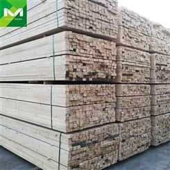 樟子松工地用建筑木方批发 上海木方建筑方木规格 国标生产