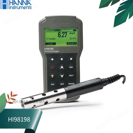 HI98198哈纳HANNA荧光法溶解氧测定仪