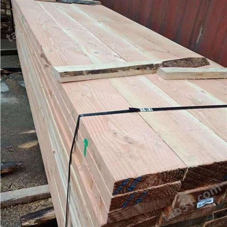 呈果木业加工定制铁杉木材 铁杉建筑用方木木方批发
