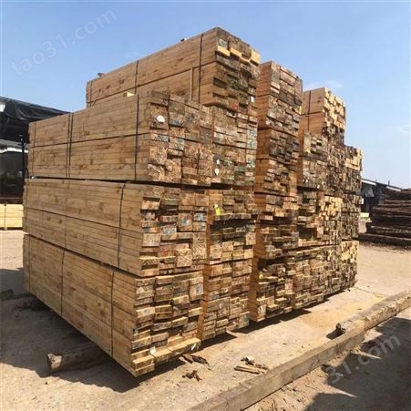 呈果木业铁杉建筑木方加工厂直发 杉木木方板 日照铁杉木方供应商