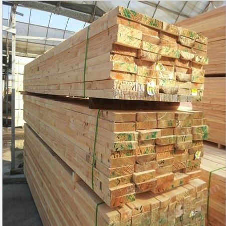 建筑方木模板 呈果定制批发白松建筑木方厂家直供