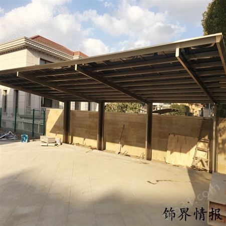 安庆 阳光棚结构 施工方案 别墅车棚公司