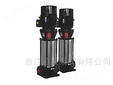 沁泉 DL（DLR）型立式多级分段式热水离心泵.