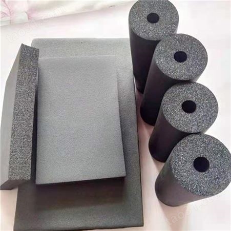 厂家供应 高密度橡塑板管 保温隔热橡塑管海绵板 b1级黑色橡塑板