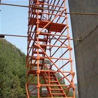 安全爬梯 施工安全爬梯 桥梁施工安全爬梯 75型地铁基坑安全爬梯