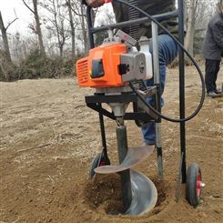 植树挖坑机脚踩式 便捷挖树坑机轻便省力还便宜